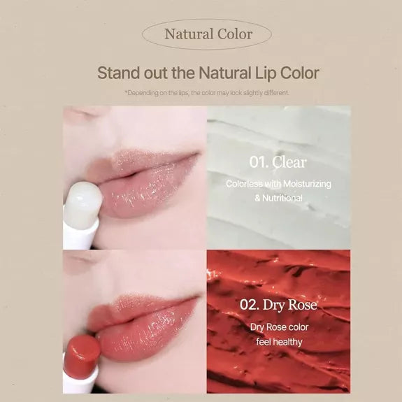 Mixsoon - Baume à Lèvres - Vegan Melting Lip Balm 01. Clear