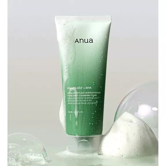 Anua - Nettoyant - Heartleaf Quercetinol Pore Deep Cleansing Foam 150mL