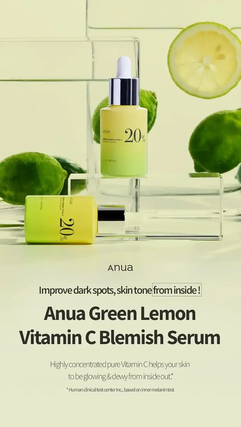 ANUA - Sérum - Sérum Anti-Imperfections Vitamine C & Citron Vert 20 g