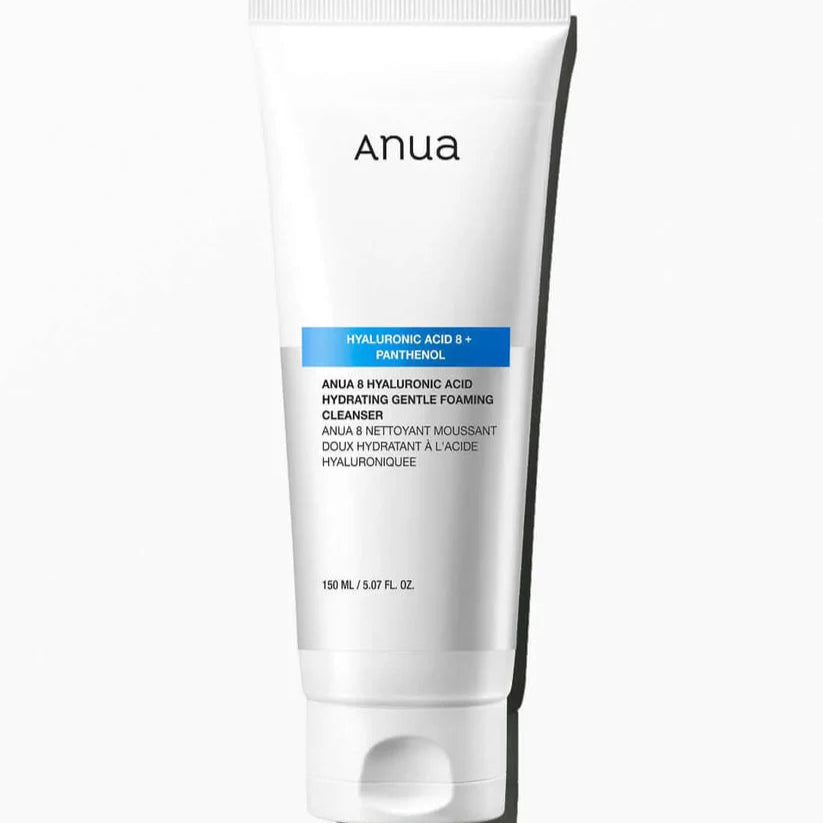 ANUA - Nettoyant - Nettoyant Moussant Doux Hydratant 8 Acides Hyaluroniques 150 ml