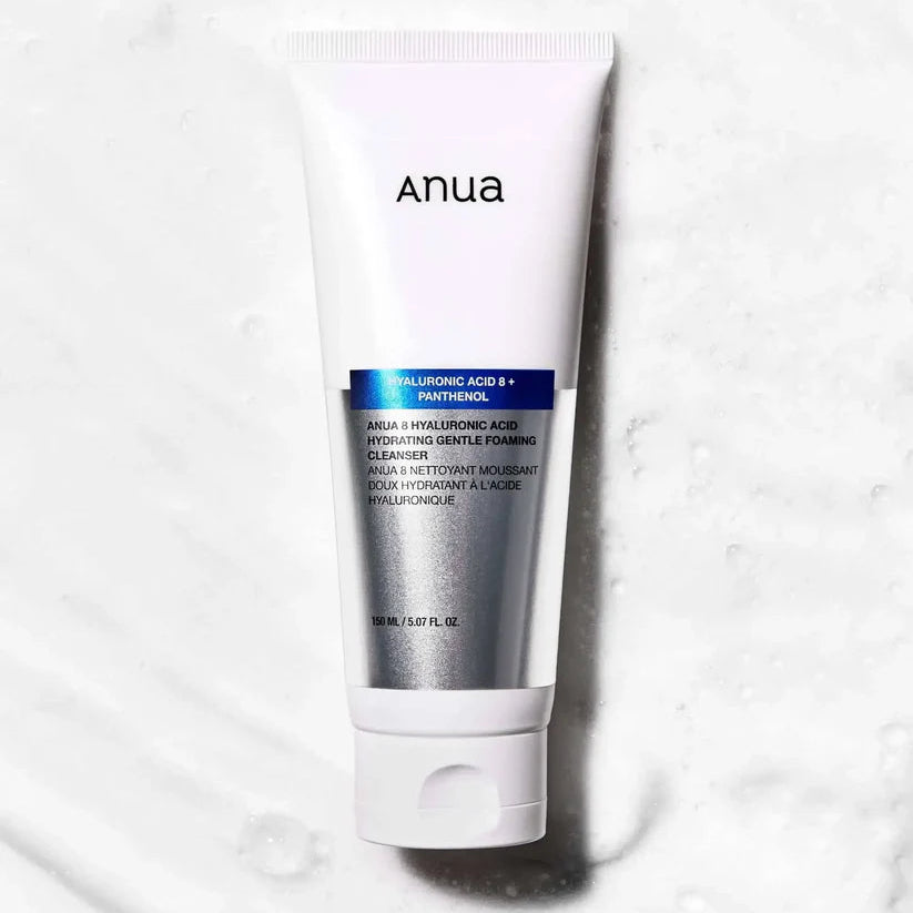 ANUA - Nettoyant - Nettoyant Moussant Doux Hydratant 8 Acides Hyaluroniques 150 ml