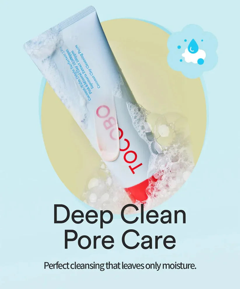 TOCOBO - Nettoyant -Mousse Nettoyante à l’Argile de Coco