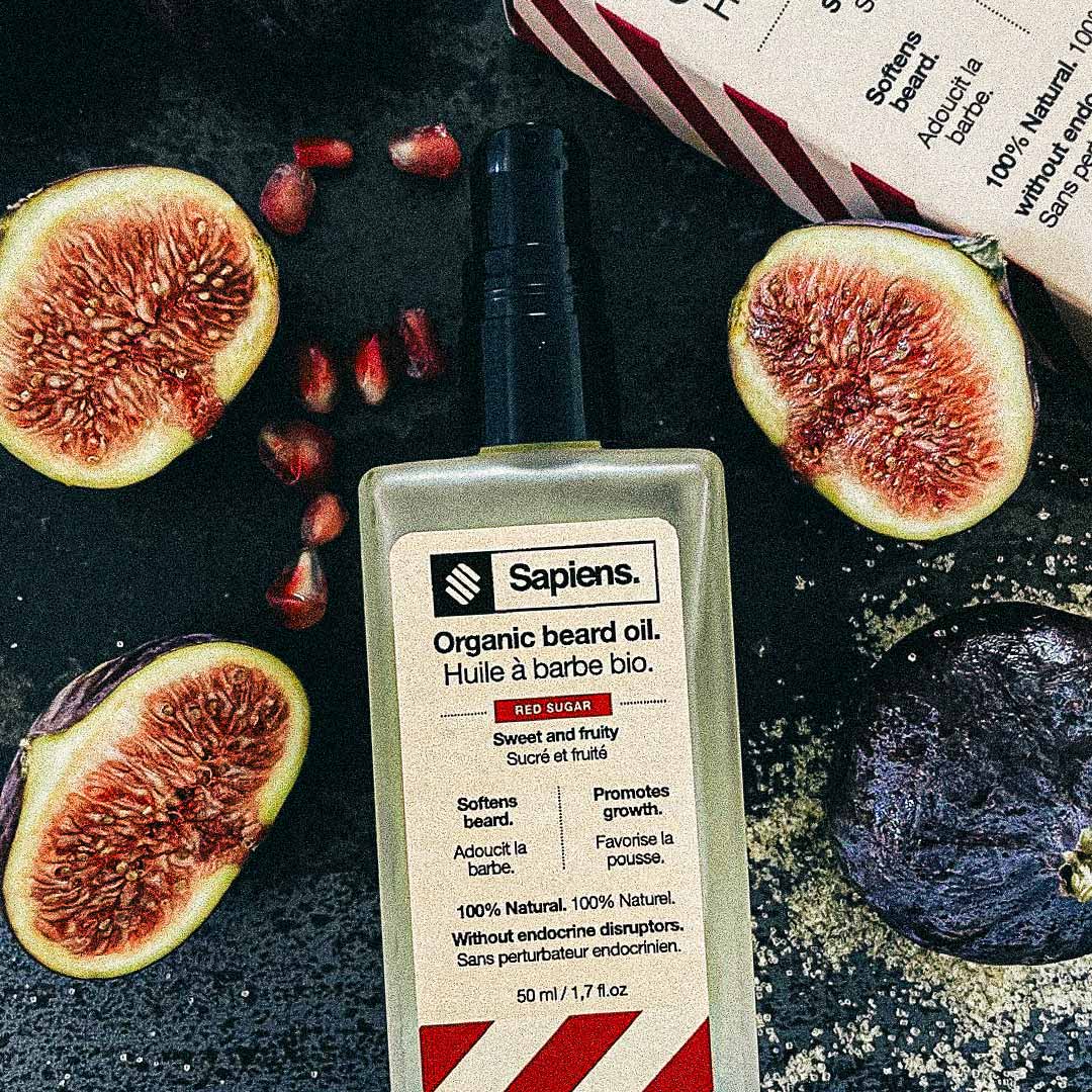 Sapiens - Huile à barbe - Red Sugar Edition