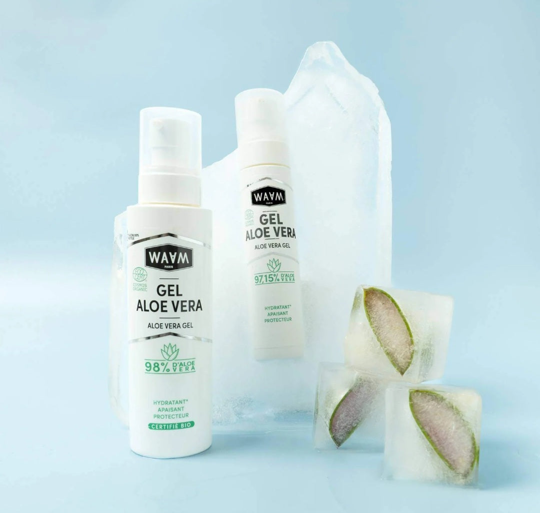 WAAM – Gel d’Aloe Vera  – Soin Multi-Usage Hydratant & Apaisant – 100 ml