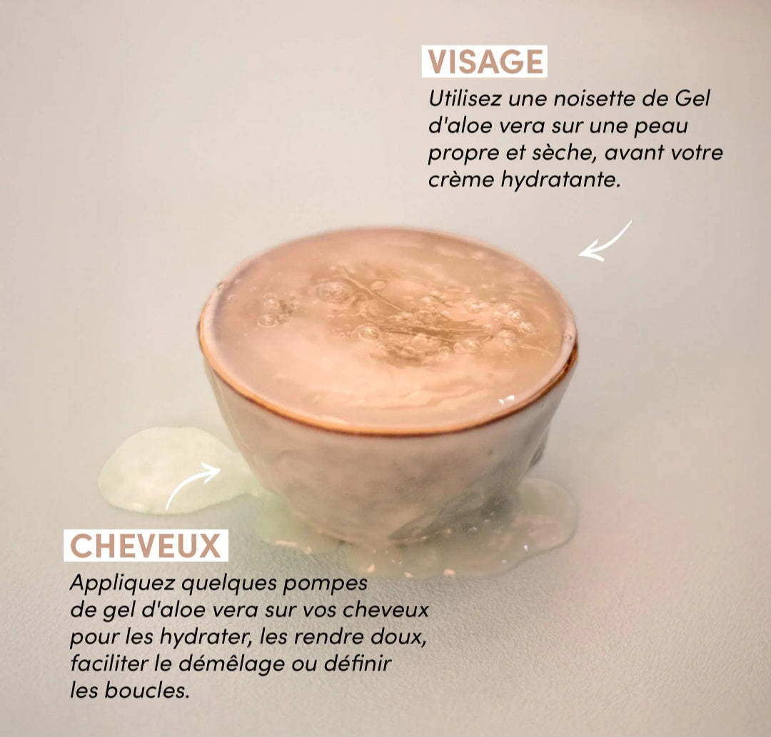 WAAM – Gel d’Aloe Vera  – Soin Multi-Usage Hydratant & Apaisant – 100 ml
