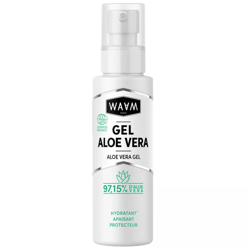 WAAM – Gel d’Aloe Vera  – Soin Multi-Usage Hydratant & Apaisant – 200 ml