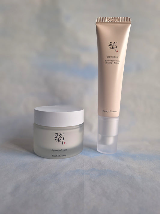 Beauty Of Joseon - Duo Anti-Cernes & Éclat – Soin Anti-Âge Doux pour Peaux Matures et Sensibles