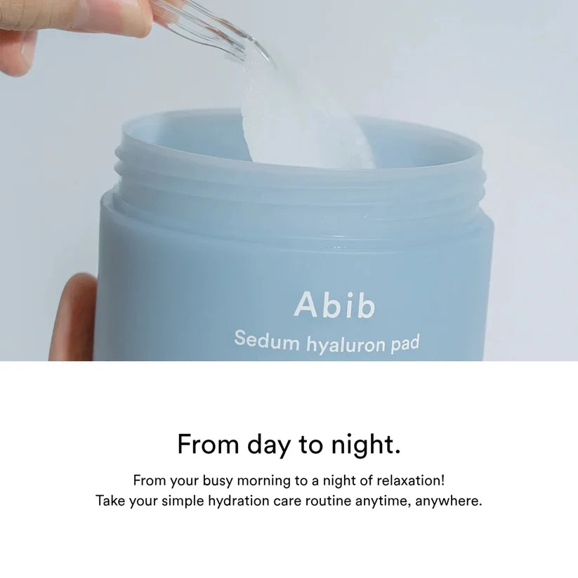 ABIB - Pads - Patchs Visage Sedum Hyaluron 75 pièces – 165 ml
