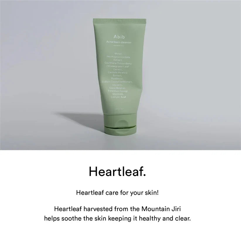 ABIB - Nettoyant - Mousse Nettoyante Anti-Acné Heartleaf 150 ml