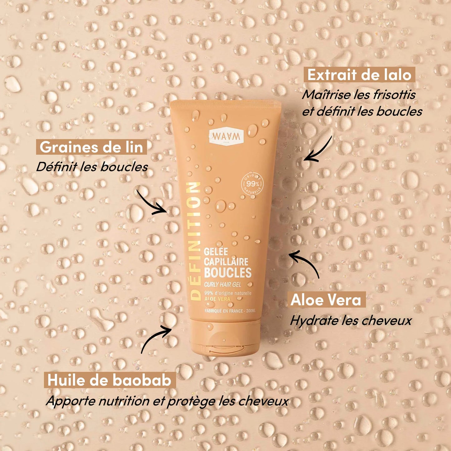 WAAM - Gelée Capillaire Boucles