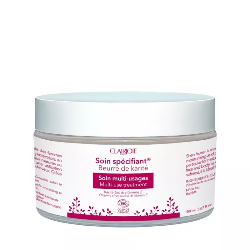 Clairjoie - Soin multi-usages Karité certifié bio – 150 ml