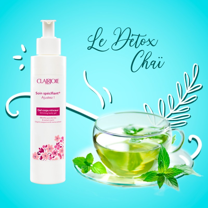 Clairjoie - Gel corps minceur Ajustez! – Flacon 200 ml