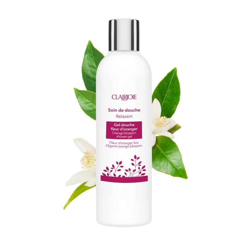 Clairjoie - Gel douche Fleur d’oranger – Flacon 250 ml