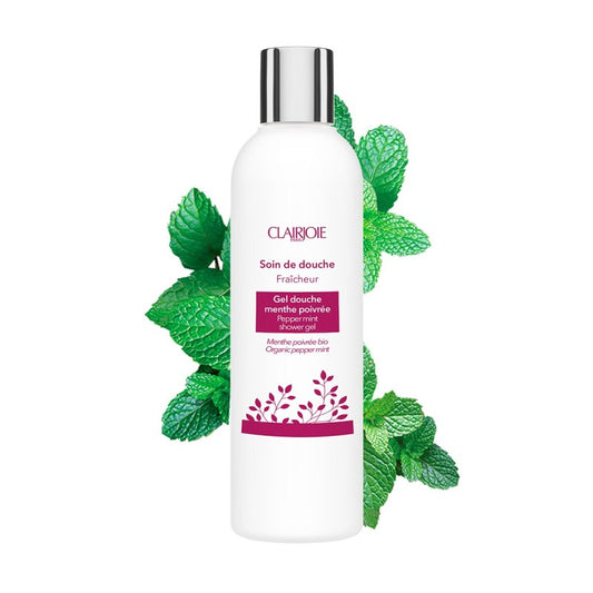 Clairjoie - Gel douche Menthe poivrée – Flacon 250 ml