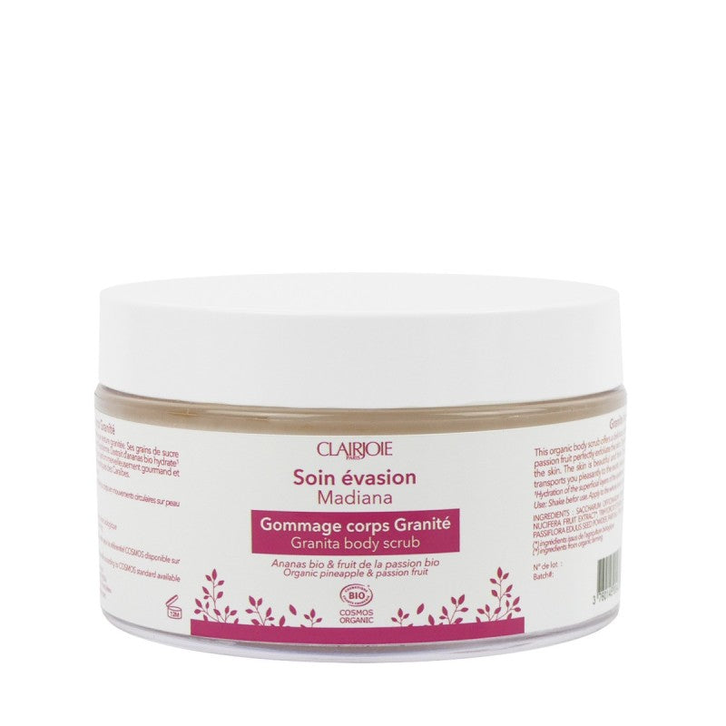Clairjoie - Gommage granité ananas-passion – Pot 200 g