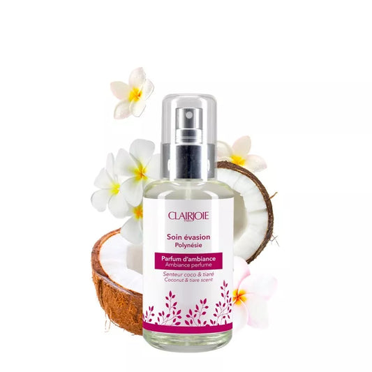 Clairjoie - Parfum d'ambiance Coco Tiaré – Flacon spray 100 ml