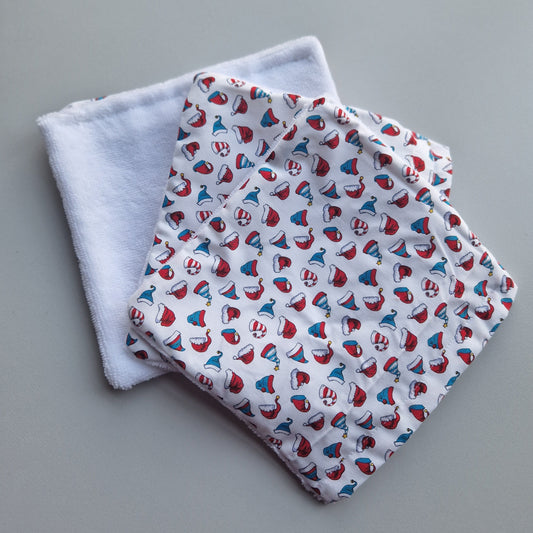 Lot de 3 carrés démaquillant réutilisables Taille M