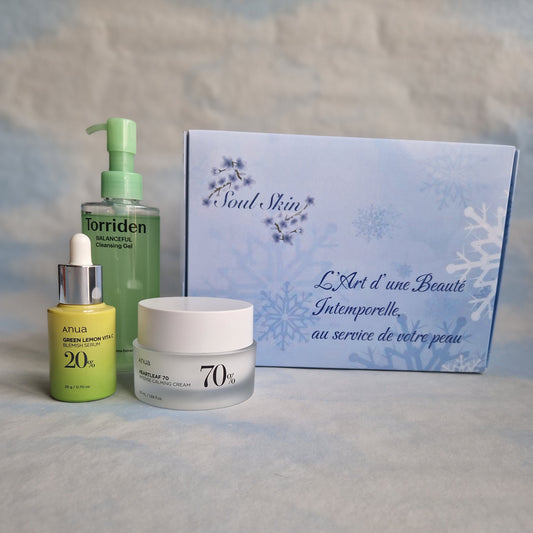 Coffret Peau Nette – Routine Anti-Imperfections & Apaisante