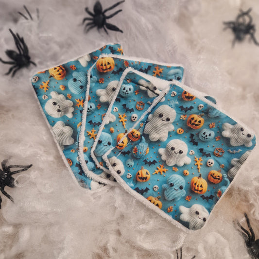 Lot de 4 carrés démaquillant réutilisables Taille S