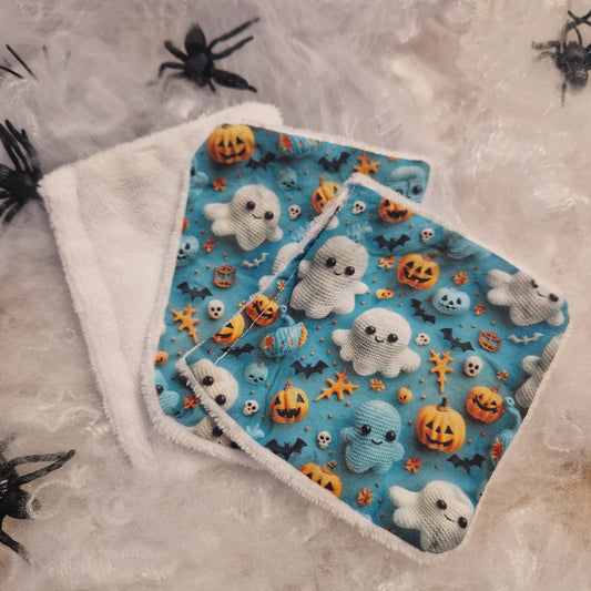 Lot de 3 carrés démaquillant réutilisables taille S